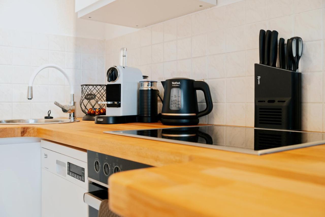 Bliss Place - Serviced Apartment - Arbeitsplatz, Zentral, Kueche, Waschmaschine, Smarttv Magdeburg Kültér fotó